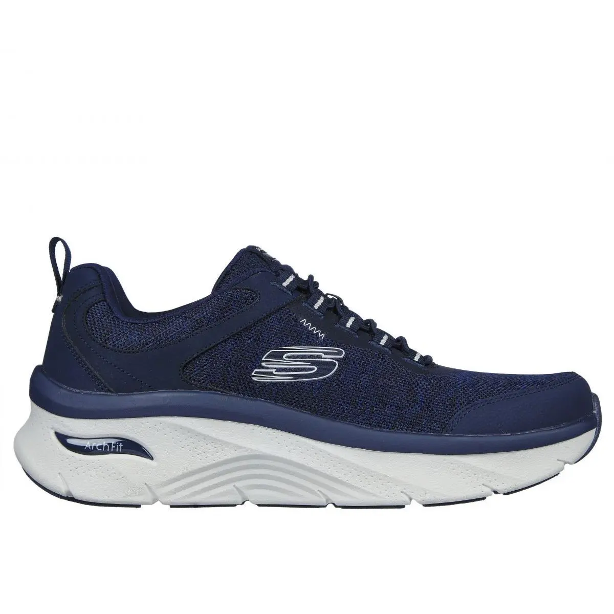 Skechers Men`s Arch Fit D`lux - Greeley Sneaker Navy - 232503-NVY Navy