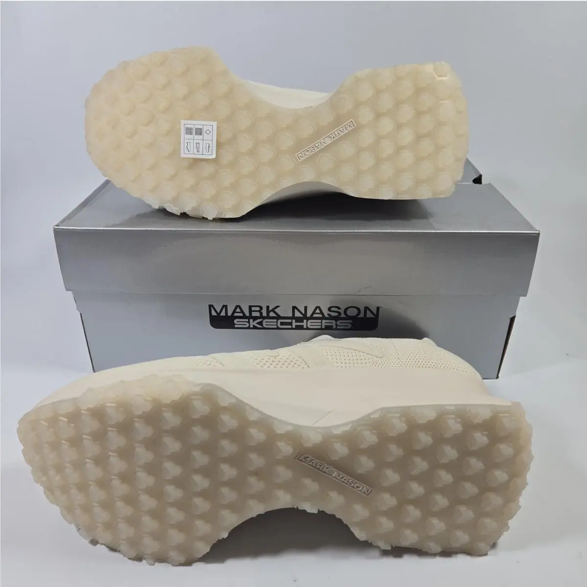 Skechers shoes - Mark Nason Upper - Mark Nason Upper - 177741/NAT - Ivory (UPC: 198376157470) 4