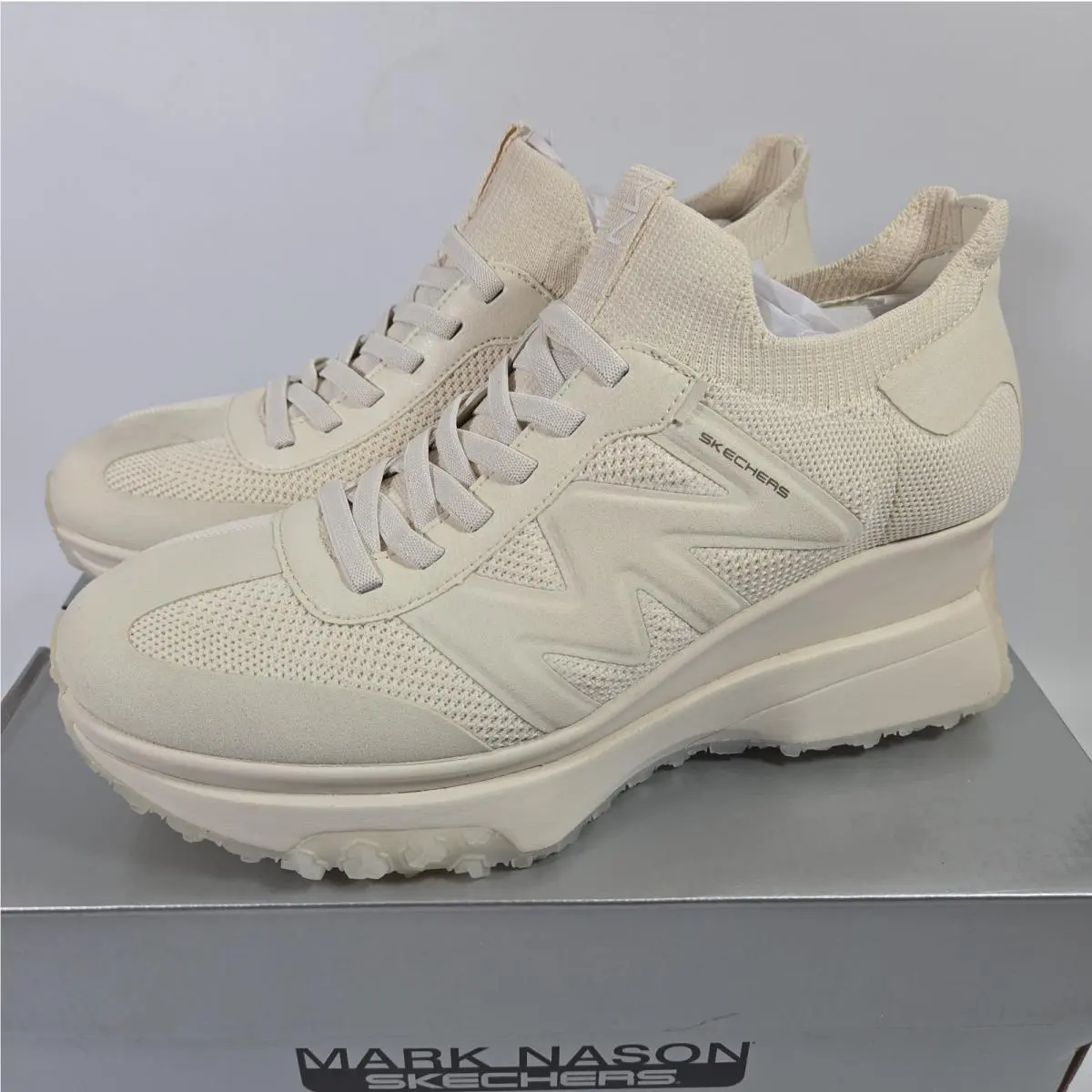 Skechers Mark Size 11 Nason Upper Cut Neo Wedge Juni Memory Foam Lux Women