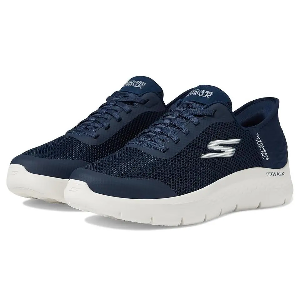 Skechers shoes - Skechers Go Walk Flex Hands Free Slip-Ins - Navy/White (UPC: 197627476667) 0