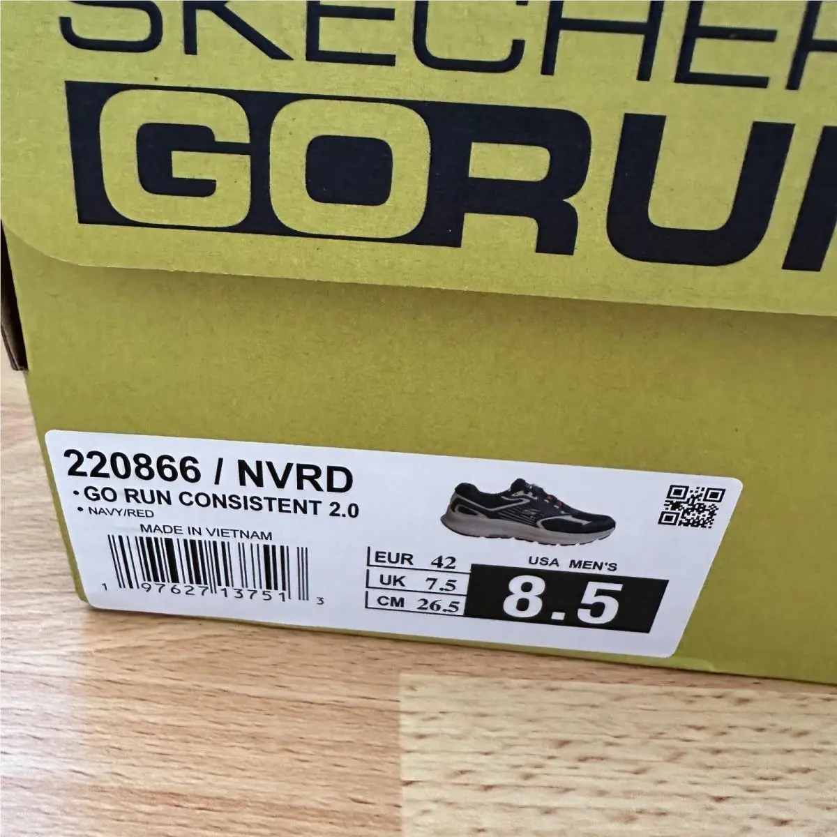 Skechers shoes - Skechers Go Run Consistent 2.0 - NAVY/RED (UPC: 197627137568) 0