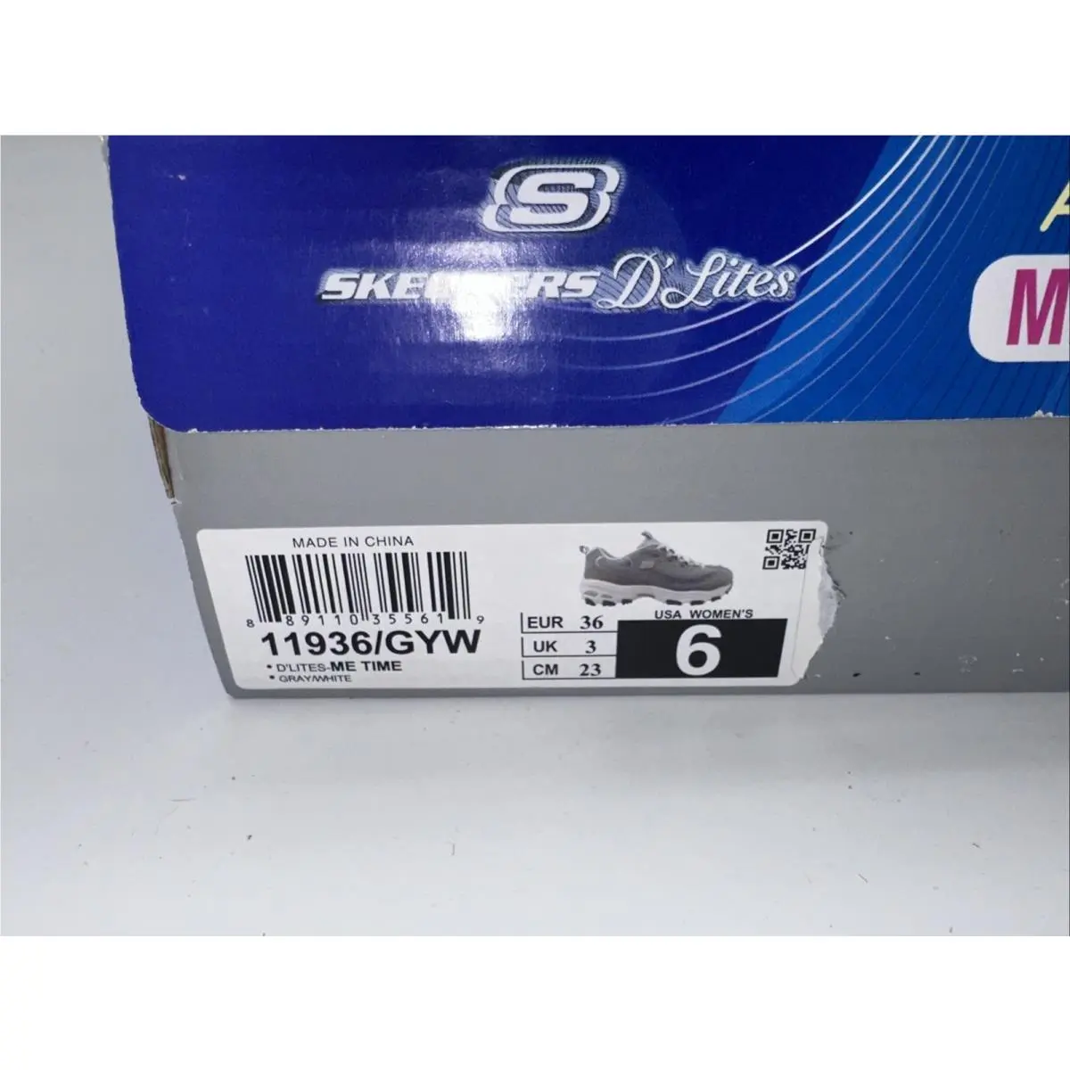 Skechers shoes - SKECHERS D`Lites - Gray 7