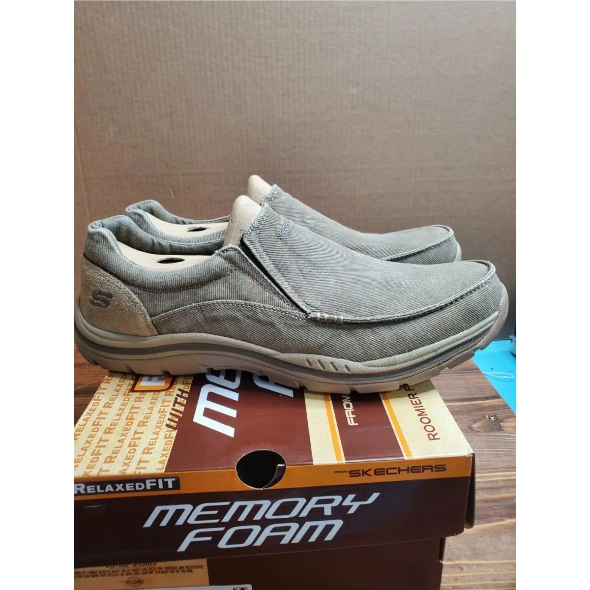 Skechers shoes - Skechers Expected-Avillo Slide - Slide - Khaki (UPC: 888222658038) 5