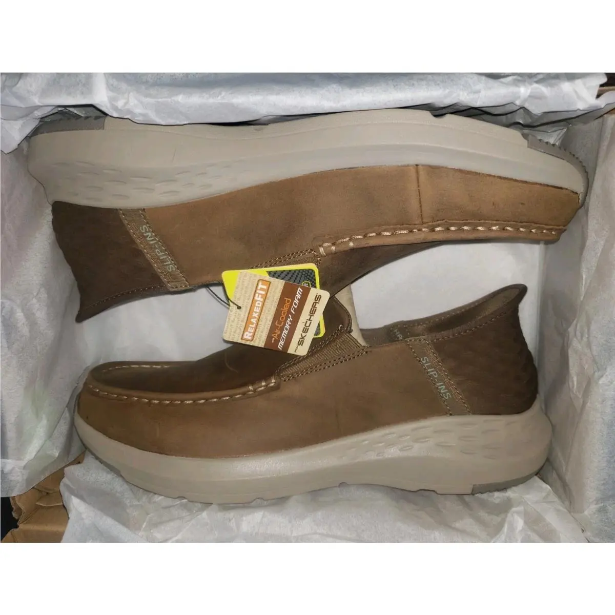 Skechers shoes - SKECHERS Relax - Relax - 204866-DSRT - Desert Brown (UPC: 196642903097) 13