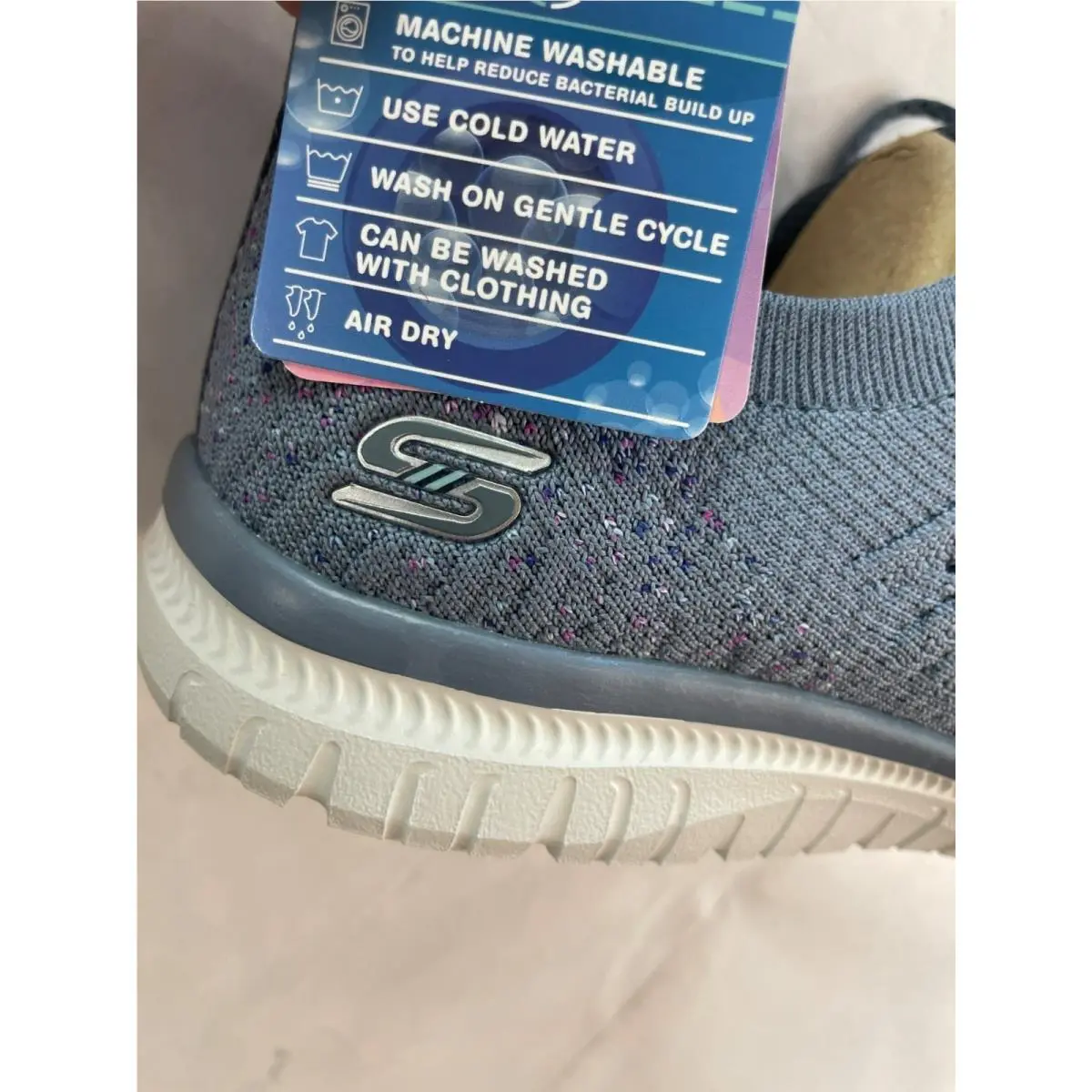 Skechers shoes - Skechers Virtue Rainy Romance Waterprf - Blue 7