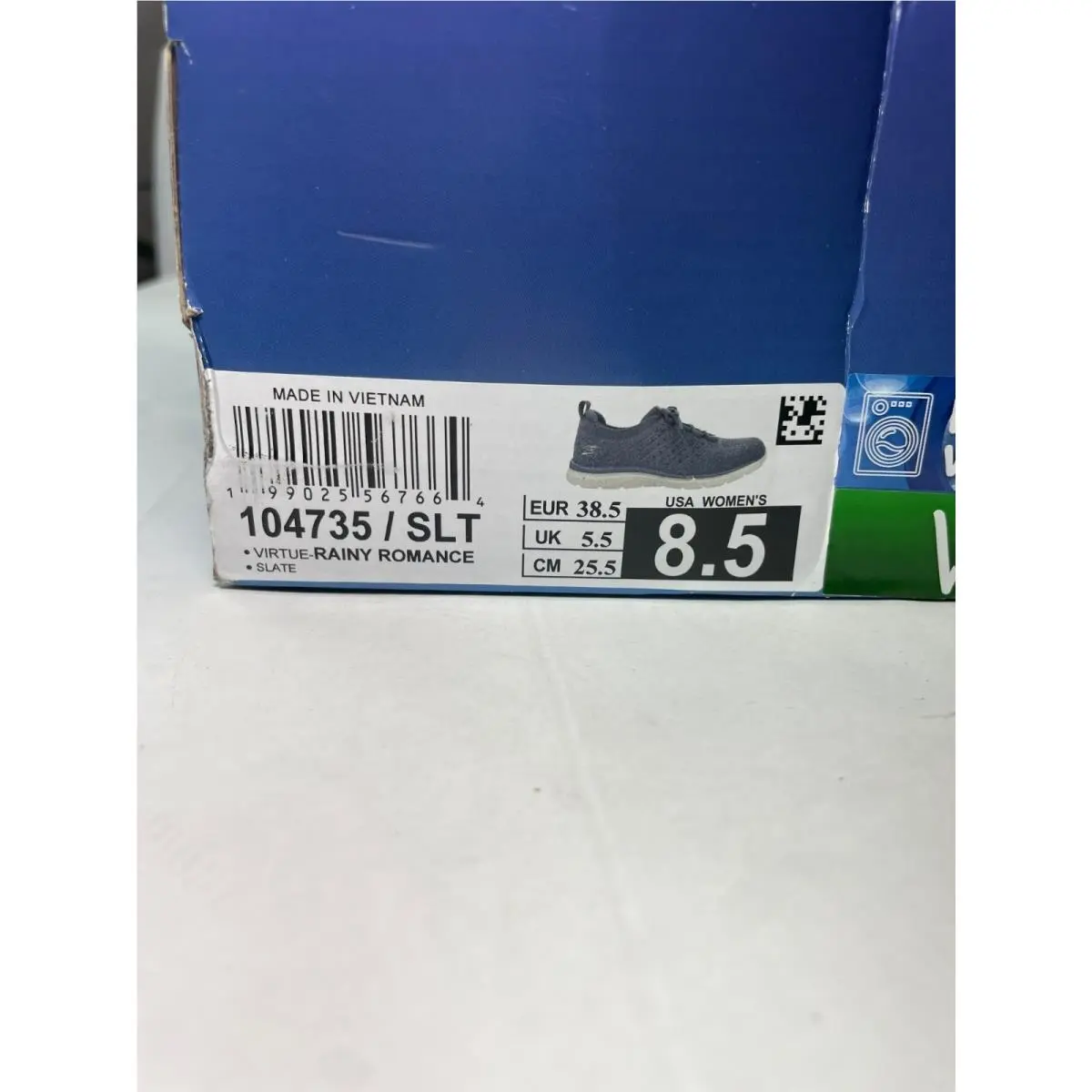 Skechers shoes - Skechers Virtue Rainy Romance Waterprf - Blue 4