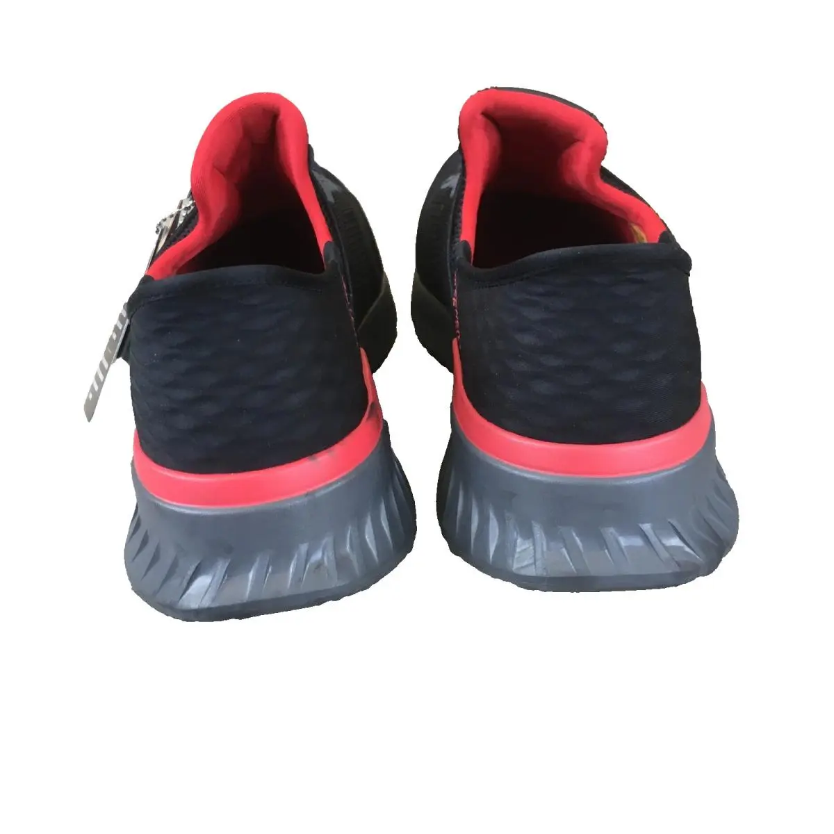 Skechers shoes - Skechers Free Slip-ins Tilido Fletchit - Black & Red (UPC: 196989718422) 4