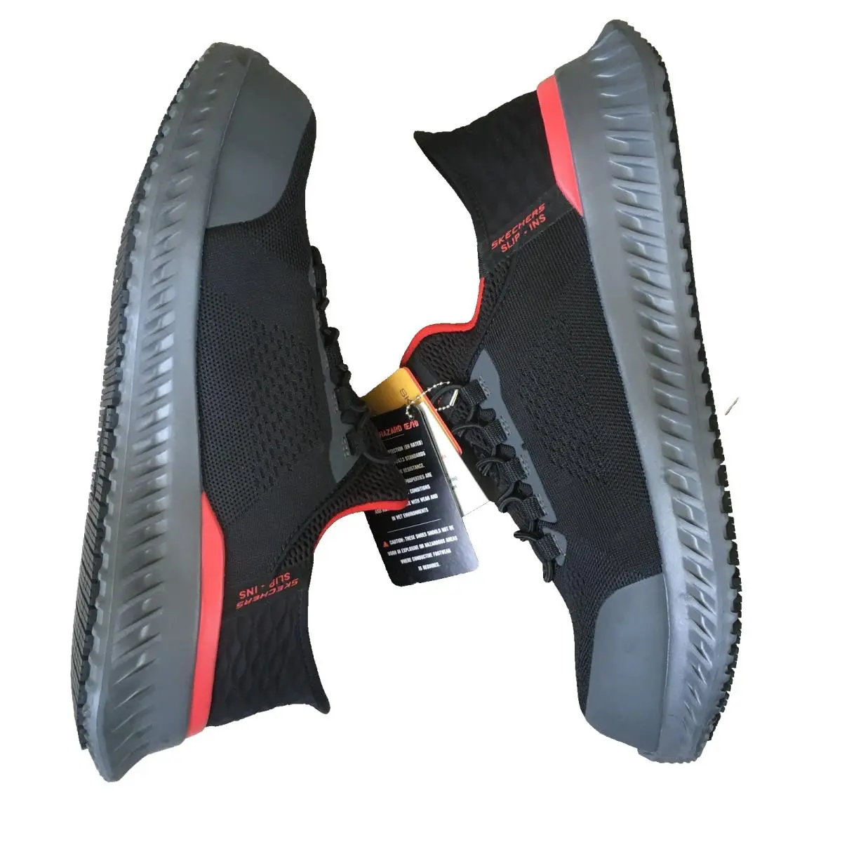 Skechers shoes - Skechers Free Slip-ins Tilido Fletchit - Black & Red (UPC: 196989718422) 6