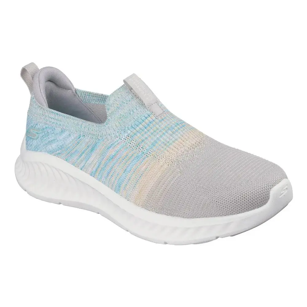 Womens Skechers Go Walk Now Trisha Sneakers - Taupe Multi Knit Size 10 M US
