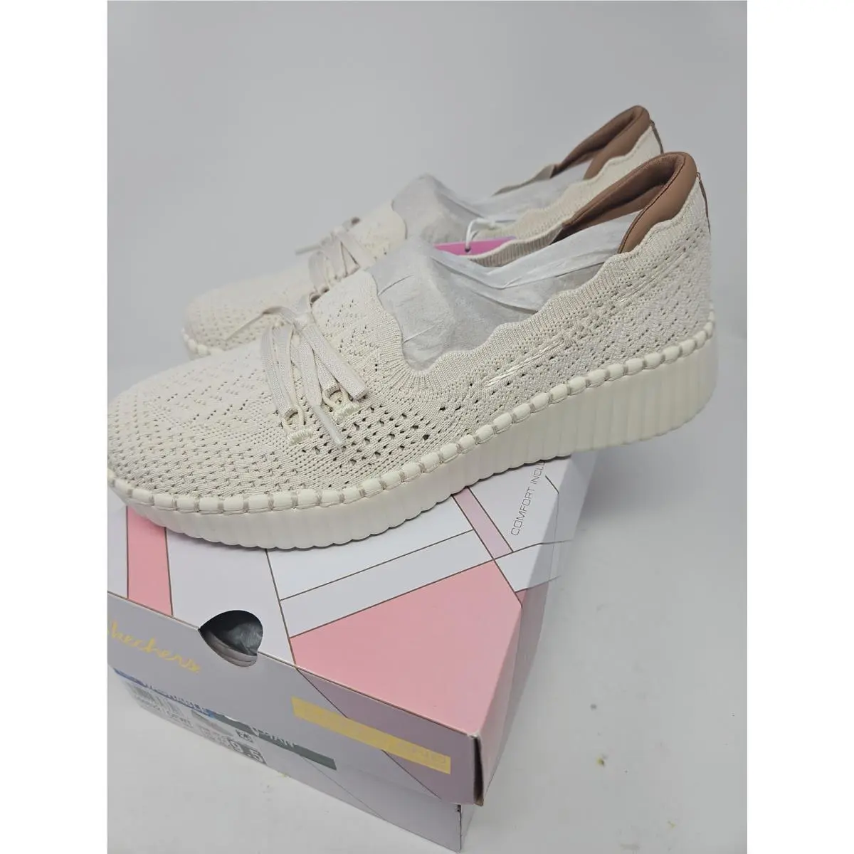 Skechers shoes - Skechers Wilshire Blvd - Wilshire Blvd - Ivory 1