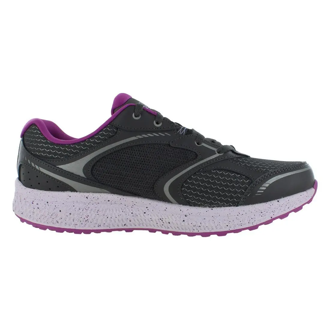 Skechers shoes - Charcoal/Purple, Main: Grey (UPC: 196989726212) 1