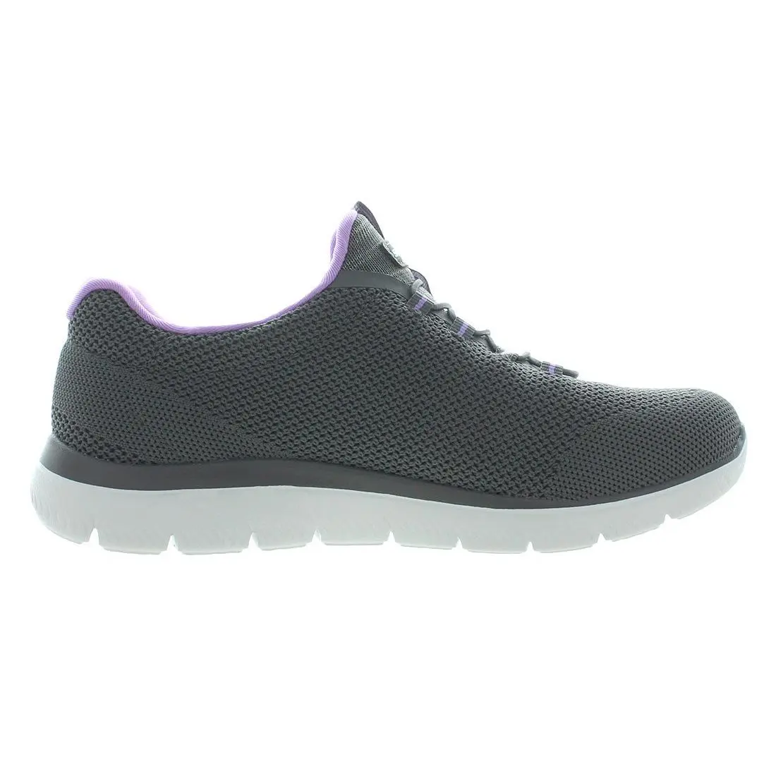 Skechers shoes - Charcoal/Lavender, Main: Grey (UPC: 196642113731) 1