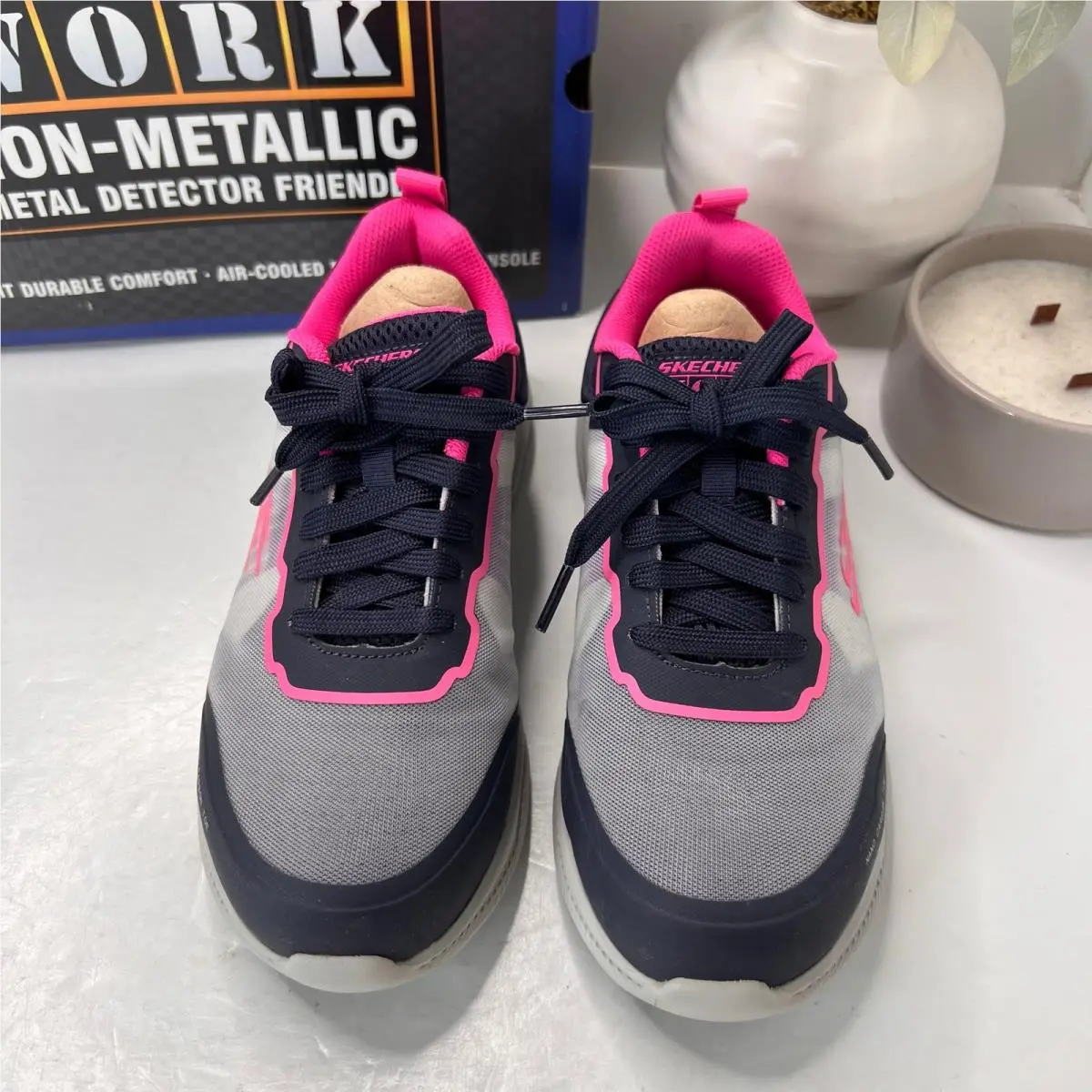 Skechers shoes - Skechers Carbix-Niyla - 108196 - Navy/White (UPC: 196311379376) 3