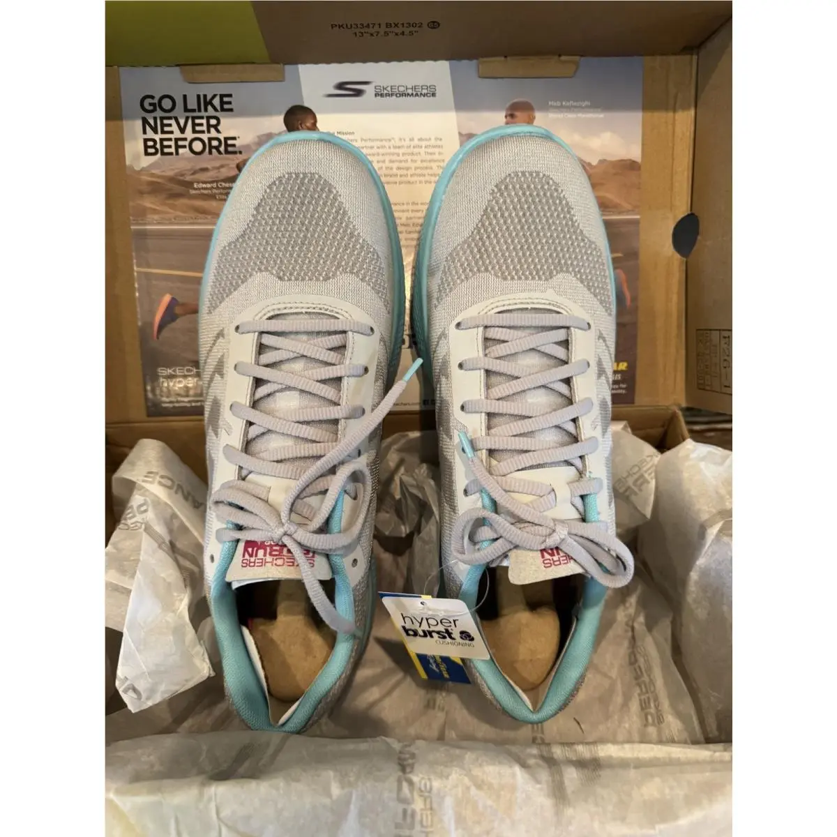 Skechers Sketcher`s Goodyear Women`s Performance Go Run Razor 8.5 M 130001/GAQP