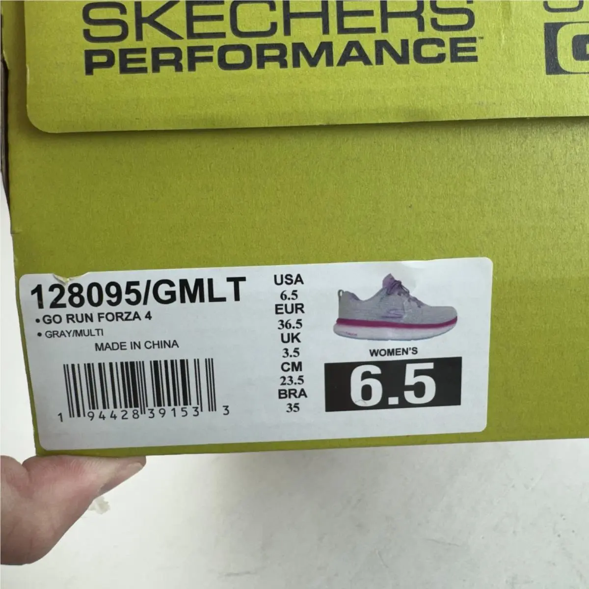 Skechers shoes - Skechers Go Run Forza 4 - Gray 6