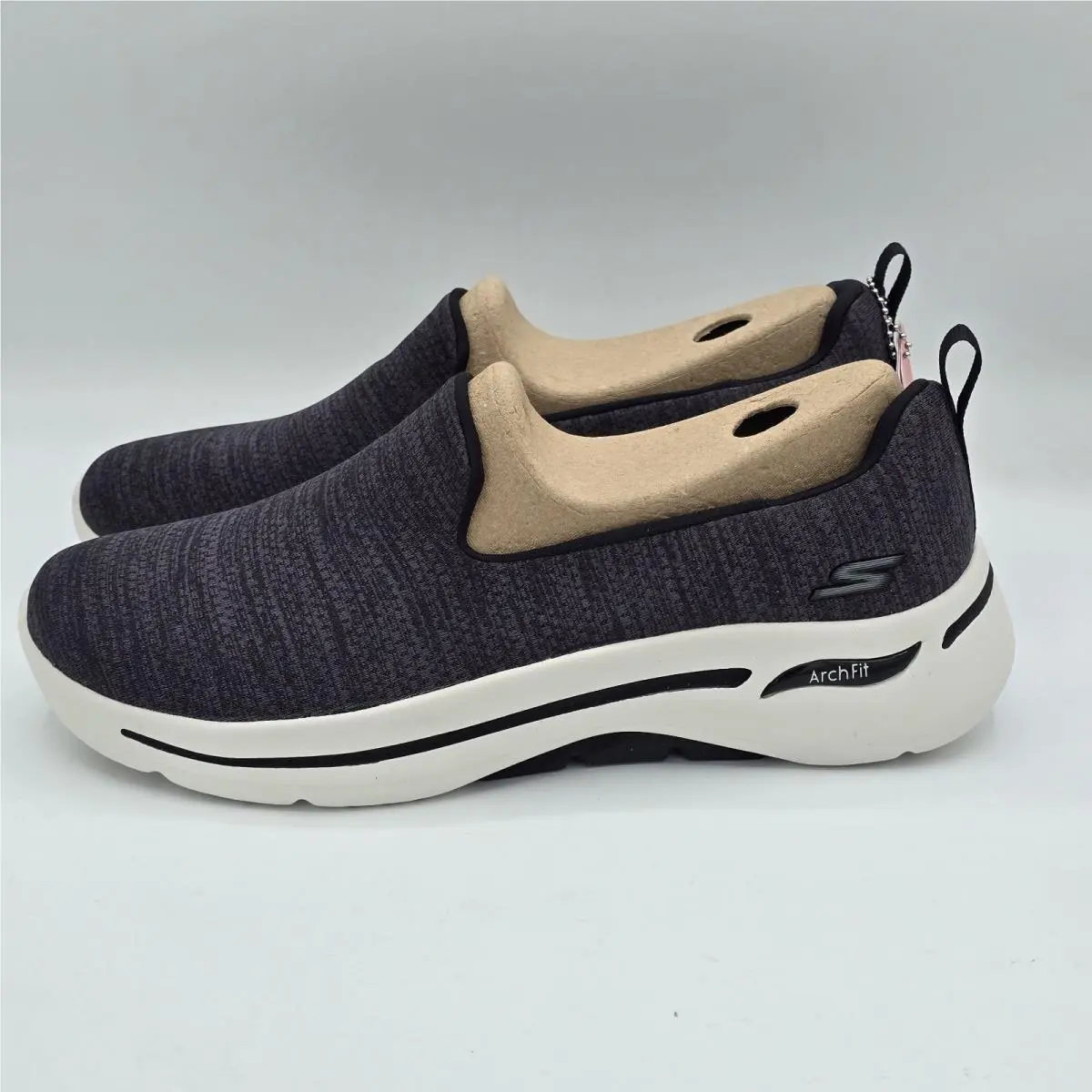 Skechers shoes - Skechers Go Walk Arch Fit Jersey - 124480-BKW - Black 2