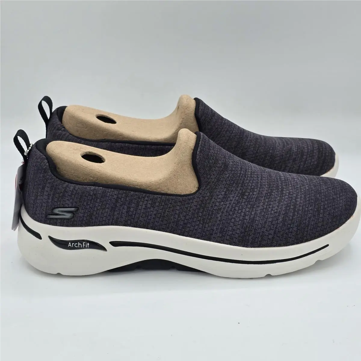 Skechers shoes - Skechers Go Walk Arch Fit Jersey - 124480-BKW - Black 3
