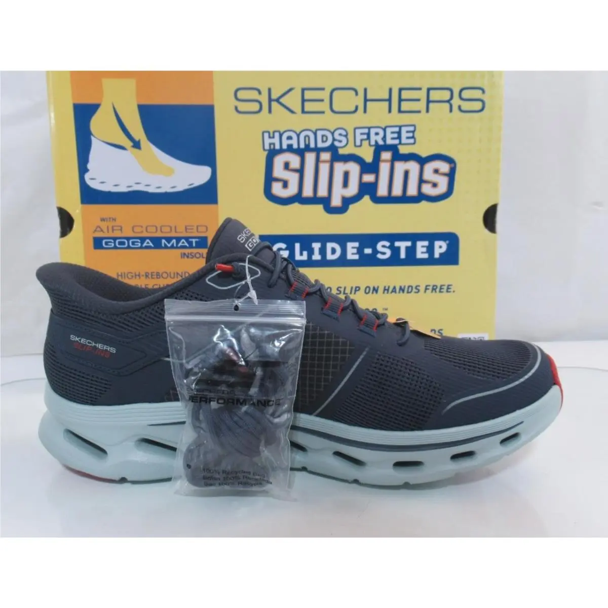 Skechers shoes - Skechers Slip Ins Go Walk Glide Step 2.0 Zalor - White (UPC: 0827443904708) 2