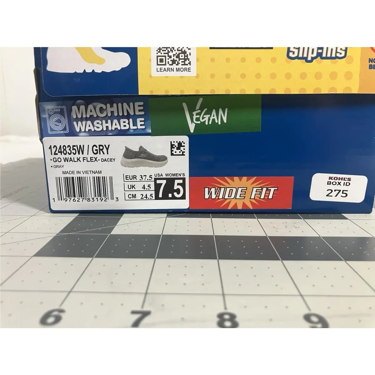 Skechers shoes - Skechers Go Walk Flex Hands Free Slip-Ins-Grand Entry - Gray 19