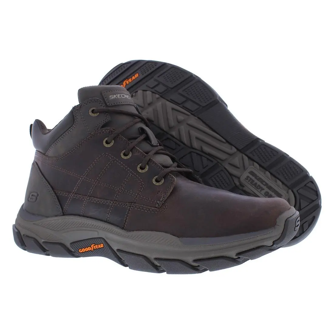 Skechers Respected Kordell Mens Shoes Size 11 Color: Chocolate