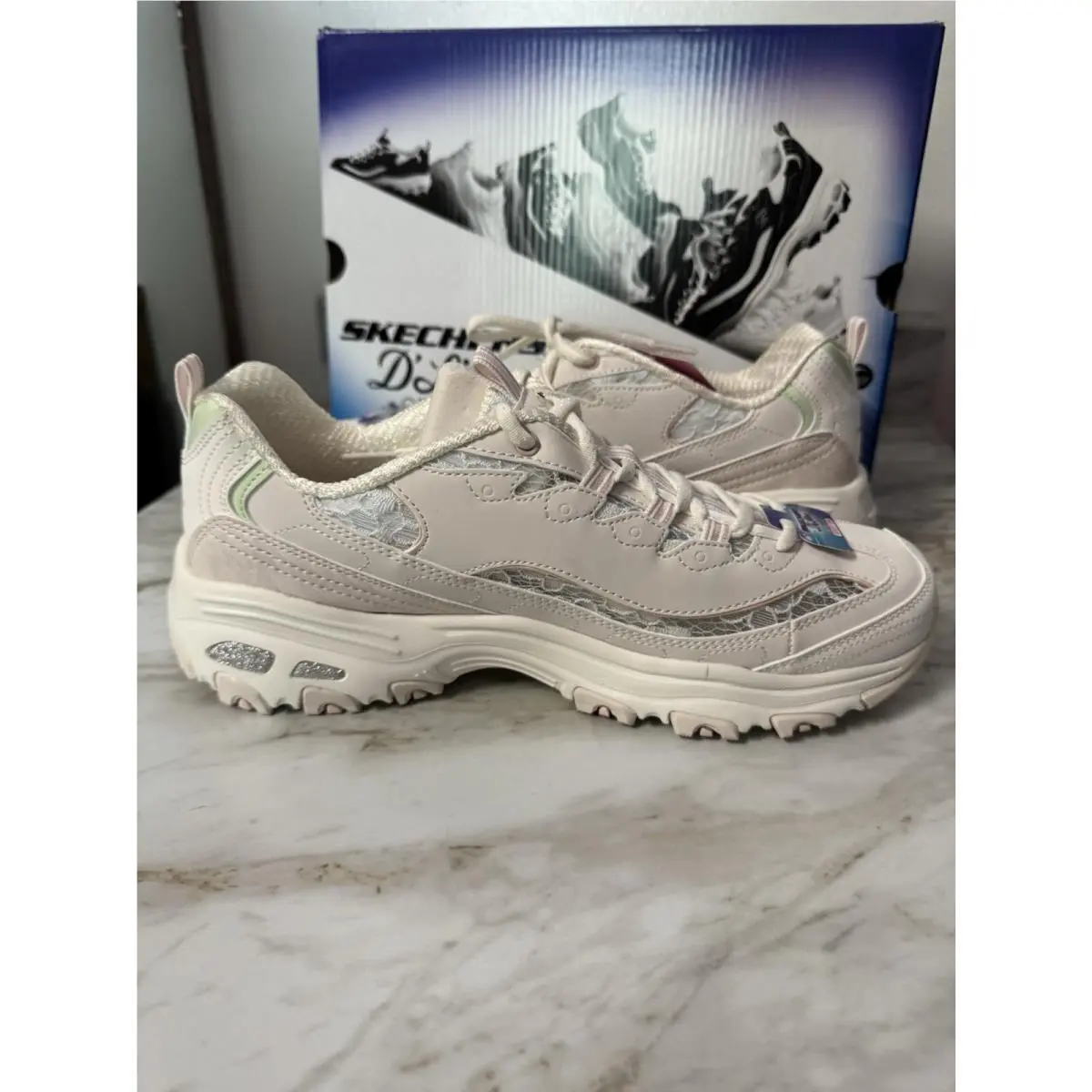 Skechers shoes - Skechers D`Lites Sun Garden - Sun Garden - White 2