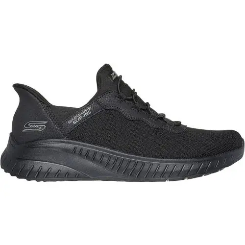 Skechers Bobs Squad Chaos Hands Free Slip-ins Black Women`s Shoes Size 6.5
