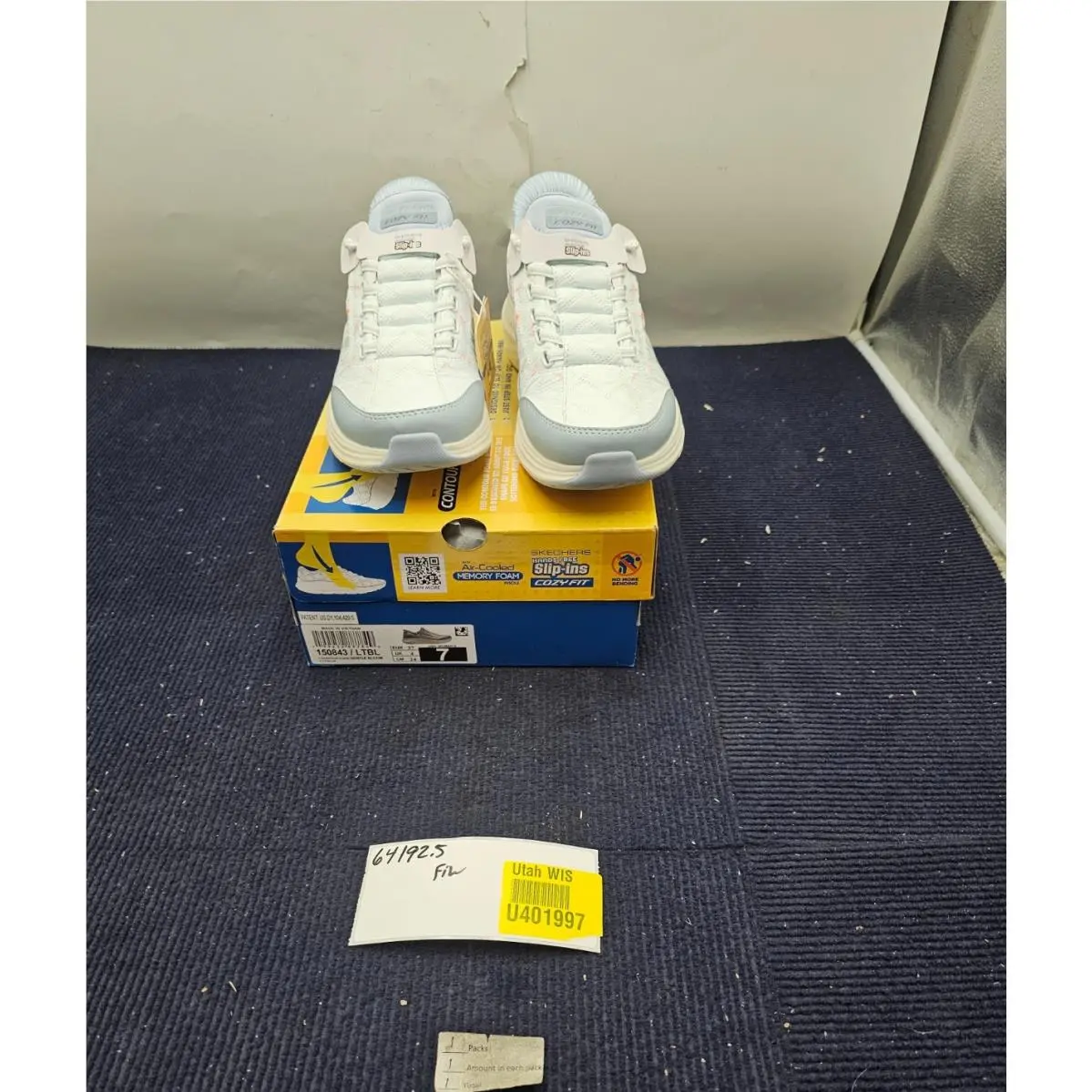 Skechers shoes - 150843 - 150843 - LT BLUE 5