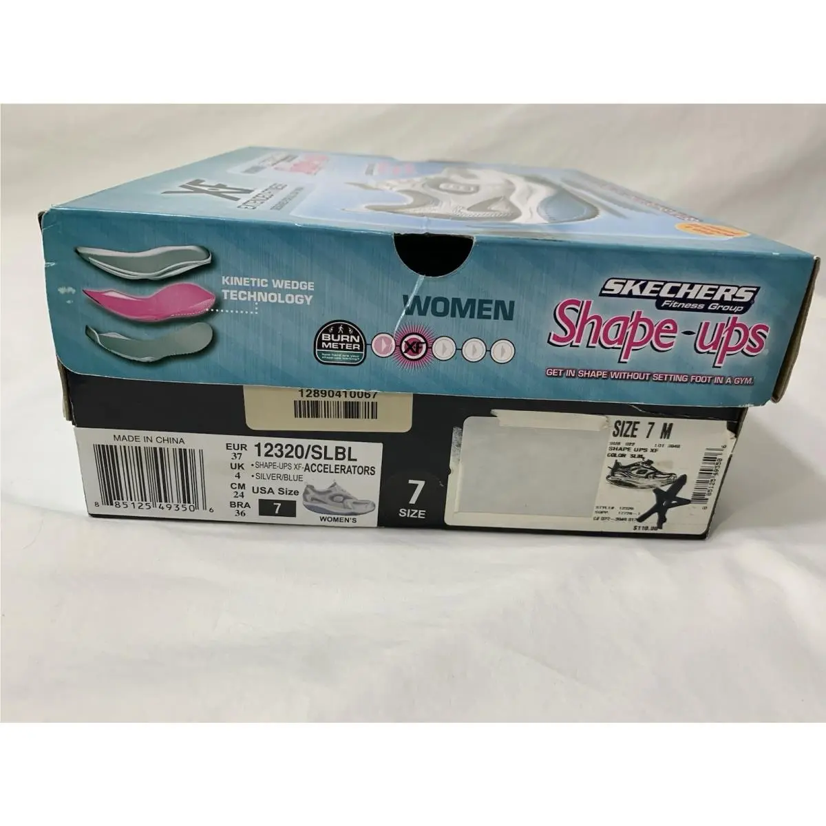 Skechers shoes - Skechers Shape-Ups XF Accelerator - Accelerator - 12320 - Silver, Blue 15