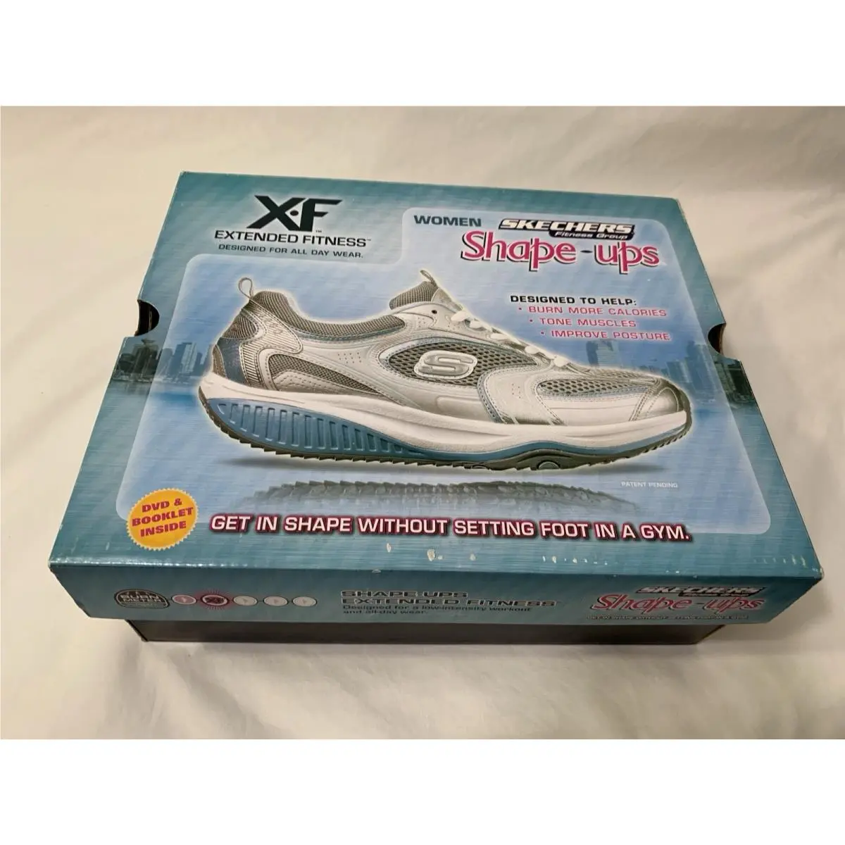Skechers shoes - Skechers Shape-Ups XF Accelerator - Accelerator - 12320 - Silver, Blue 14