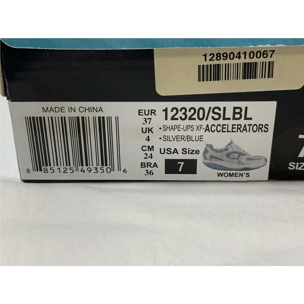 Skechers shoes - Skechers Shape-Ups XF Accelerator - Accelerator - 12320 - Silver, Blue 17