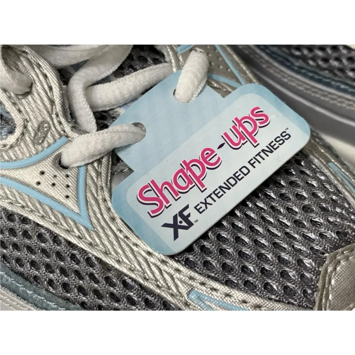 Skechers shoes - Skechers Shape-Ups XF Accelerator - Accelerator - 12320 - Silver, Blue 2