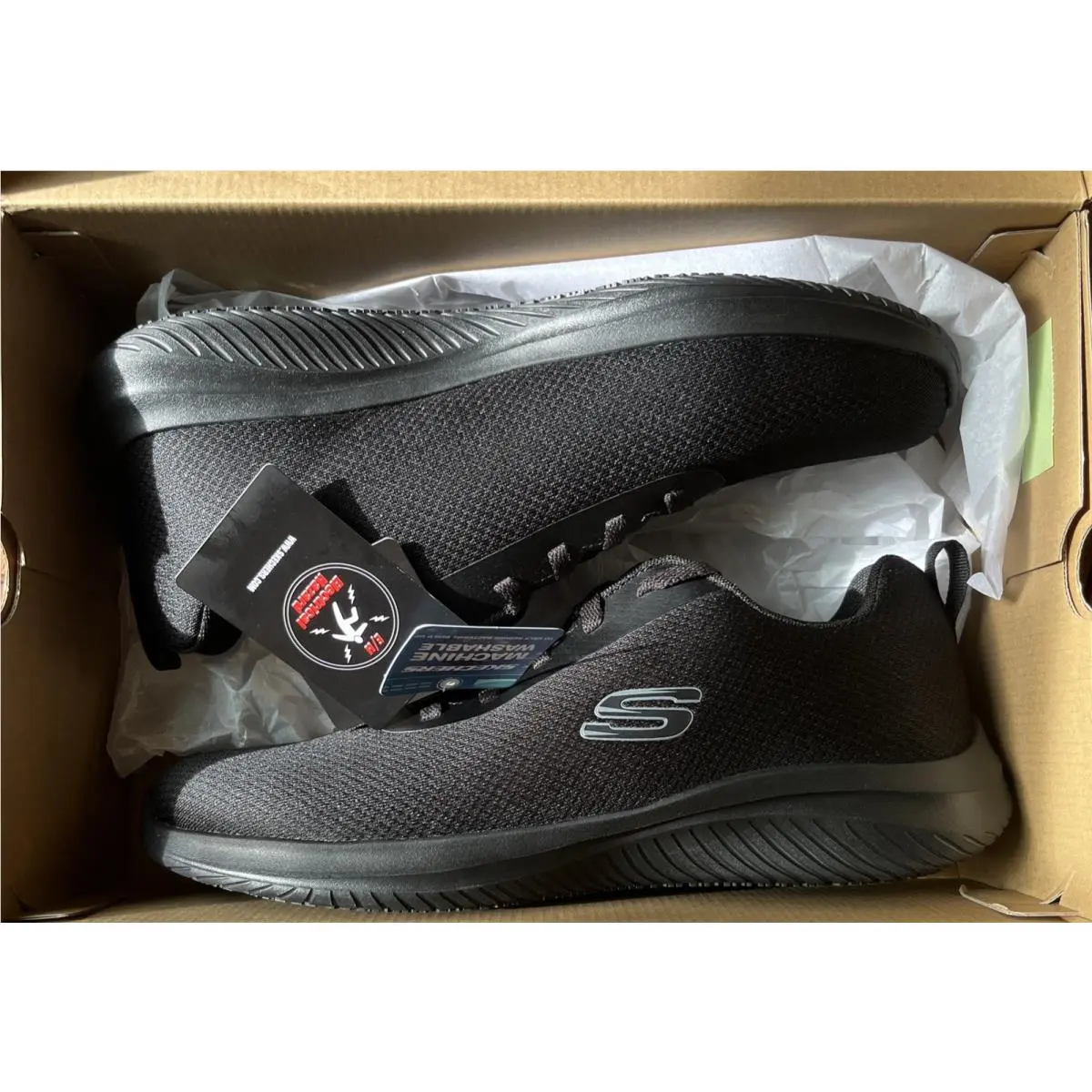 Skechers Ultra Flex 3.0 Daxtin Slip-resistant Work Shoes 200241 Men`s Size 11.5