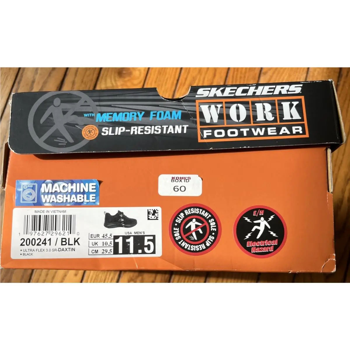 Skechers shoes - Skechers Work - Work - 200241 200241/BLK - Black 6