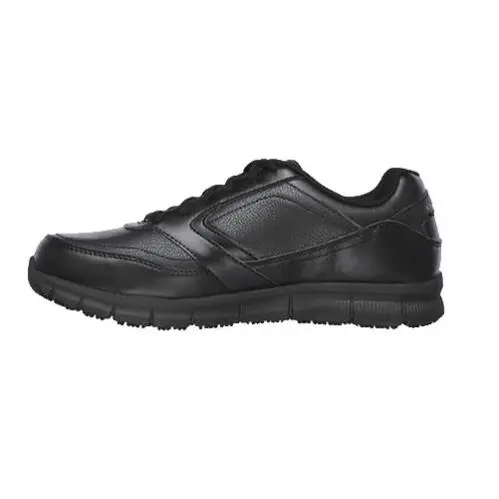 Skechers shoes - Skechers Nampa Wide Fit SR - 77156W/BLK - Black 1