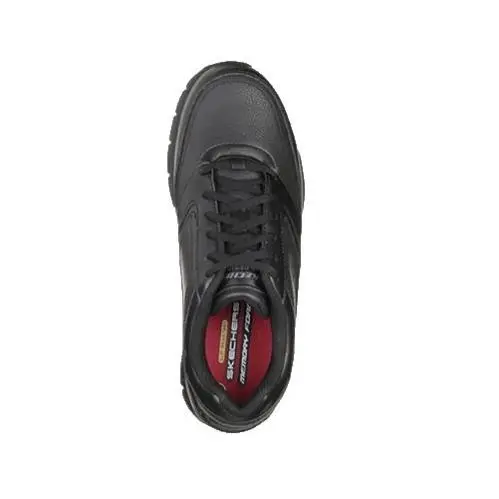 Skechers shoes - Skechers Nampa Wide Fit SR - 77156W/BLK - Black 3