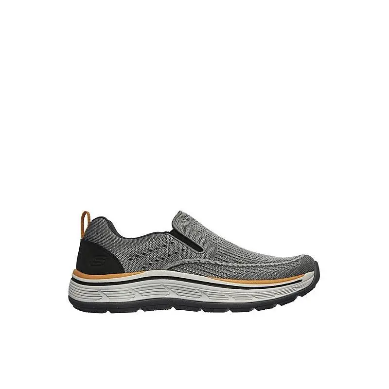 Skechers Relaxed Fit Remaxed - Edlow Charcoal Men`s Shoes 7D