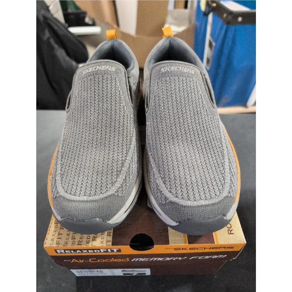 Skechers shoes - Relaxed Fit Remaxed - Edlow - Gray (UPC: 195204217580) 0
