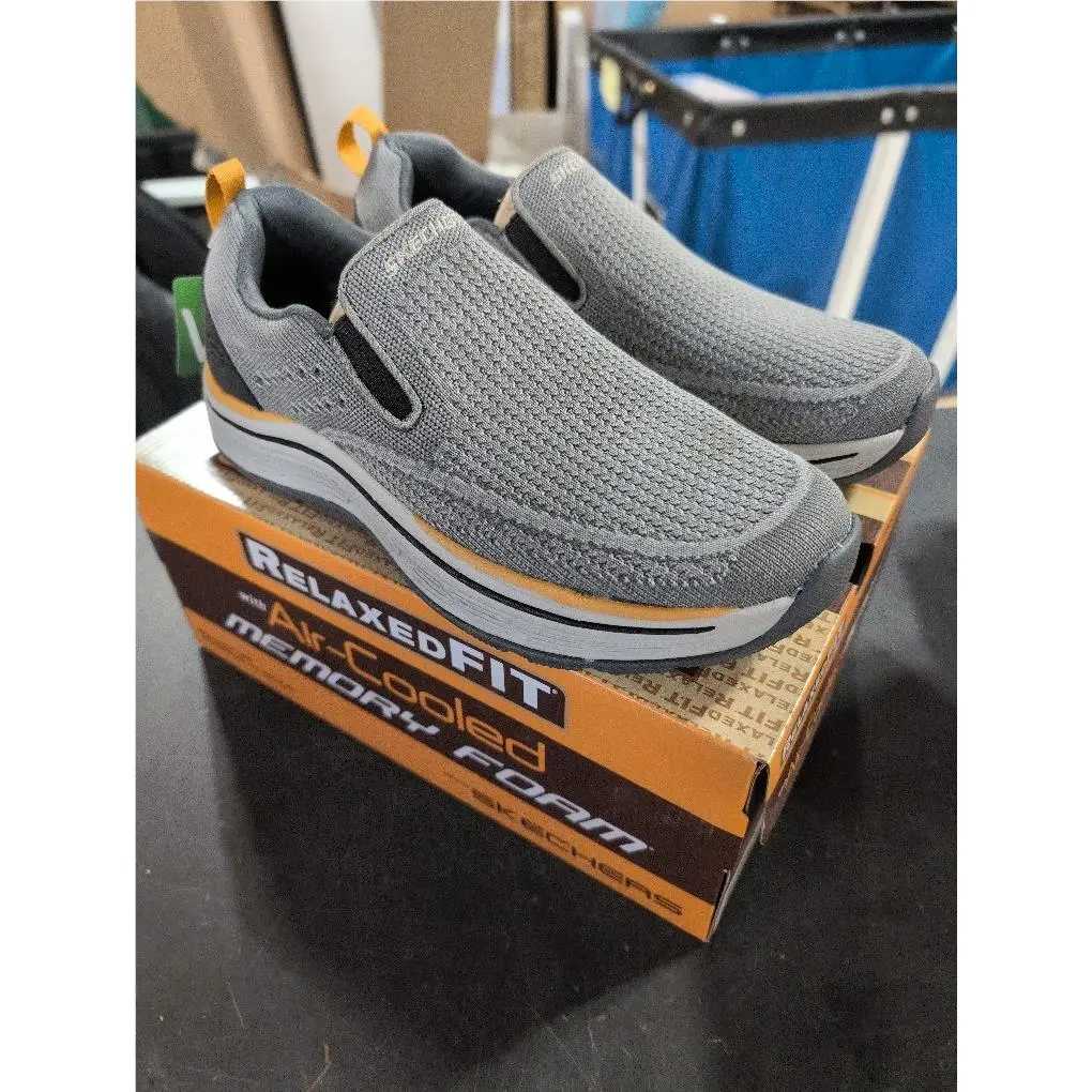 Skechers shoes - Relaxed Fit Remaxed - Edlow - Gray (UPC: 195204217580) 1