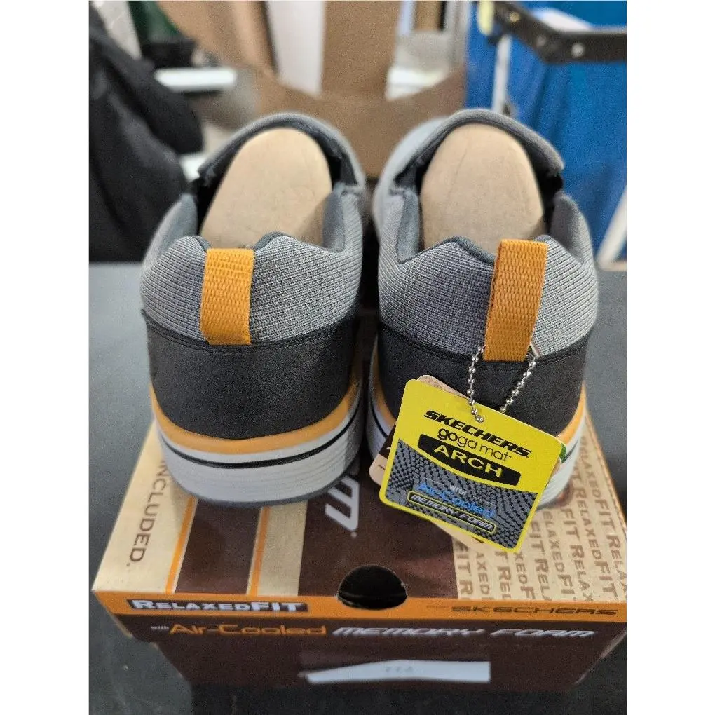 Skechers shoes - Relaxed Fit Remaxed - Edlow - Gray (UPC: 195204217580) 2