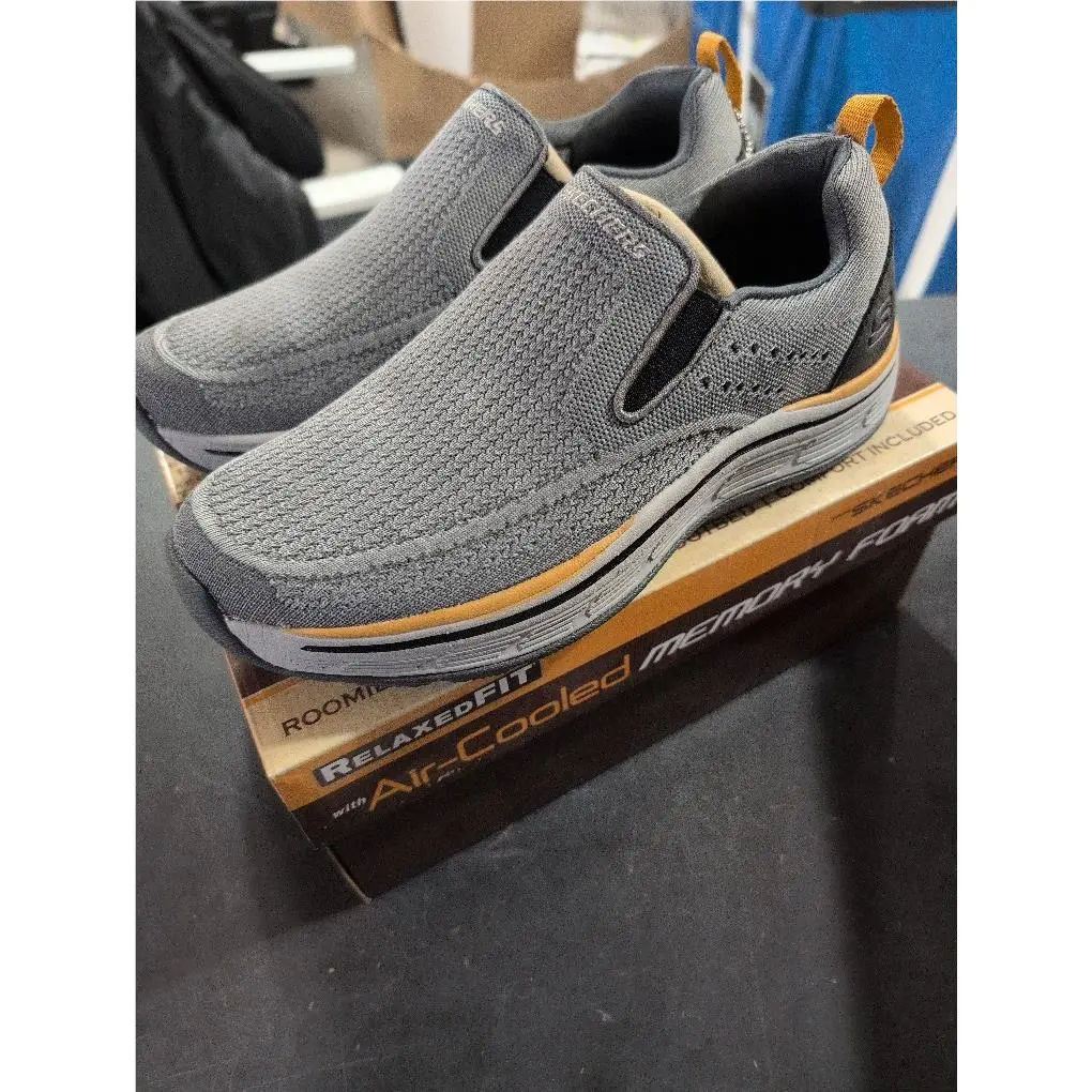 Skechers shoes - Relaxed Fit Remaxed - Edlow - Gray (UPC: 195204217580) 3
