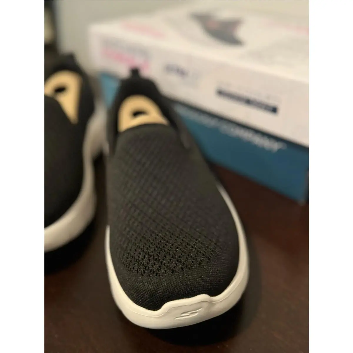 Skechers shoes - SKECHERS Performance Go Walk Flex - Black/White 5