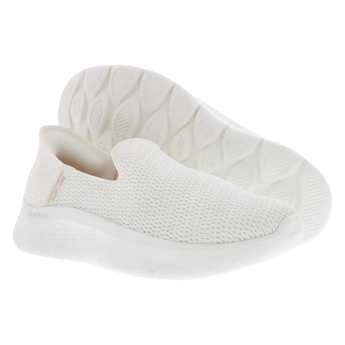 Skechers Go Walk Flex Relish Slip On Womens Shoes Size 9 Color: Off White