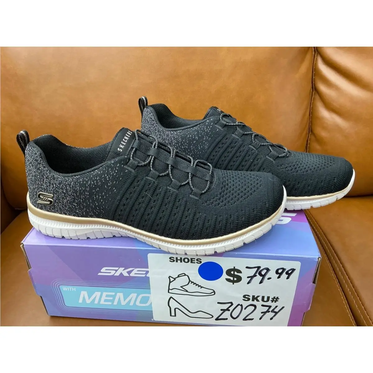 Skechers shoes - Virtue-Lucent - Black 5