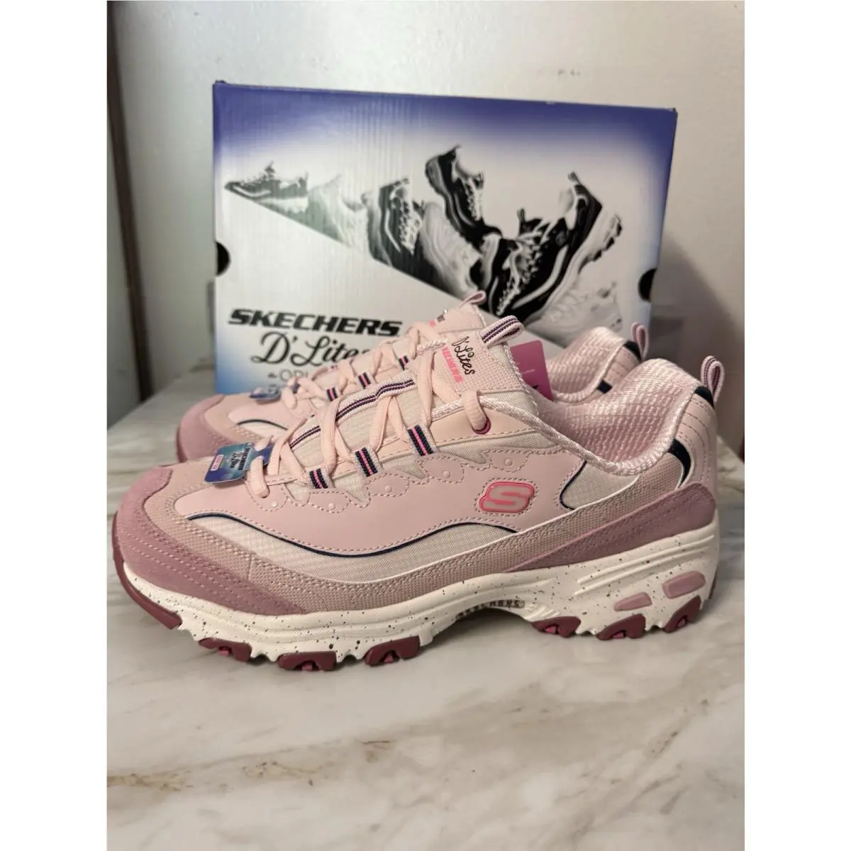 Skechers shoes - D`Lites Bold Views - Bold Views - 149589/MVMT - Pink 0