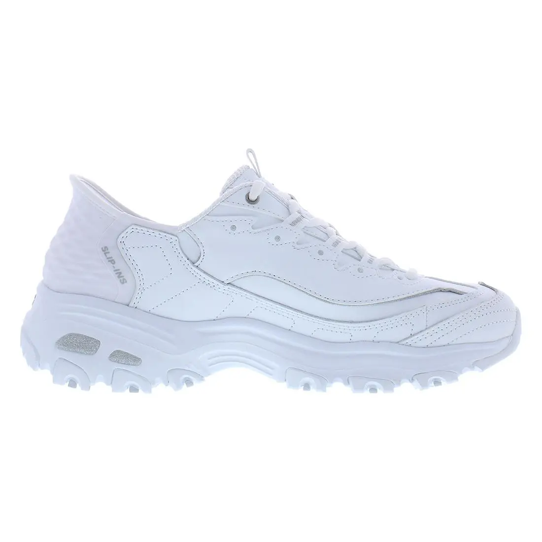 Skechers shoes - White/Silver, Main: White (UPC: 196989589473) 1