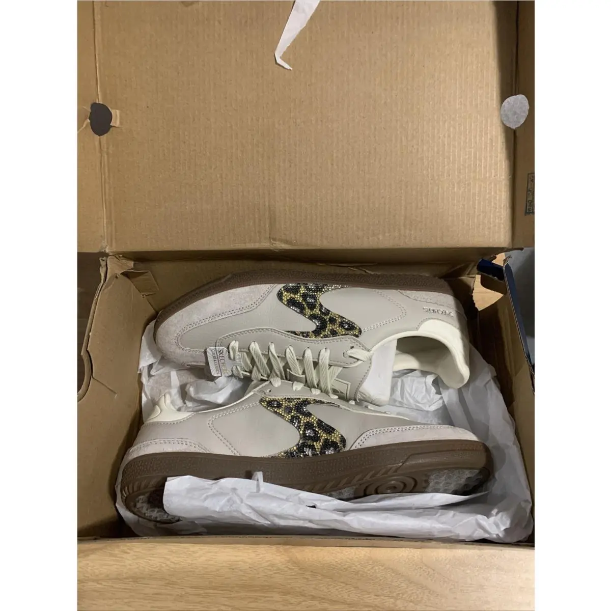 Skechers shoes - Skechers Shimmering Spots - Shimmering Spots - Beige (UPC: 198376899561) 14