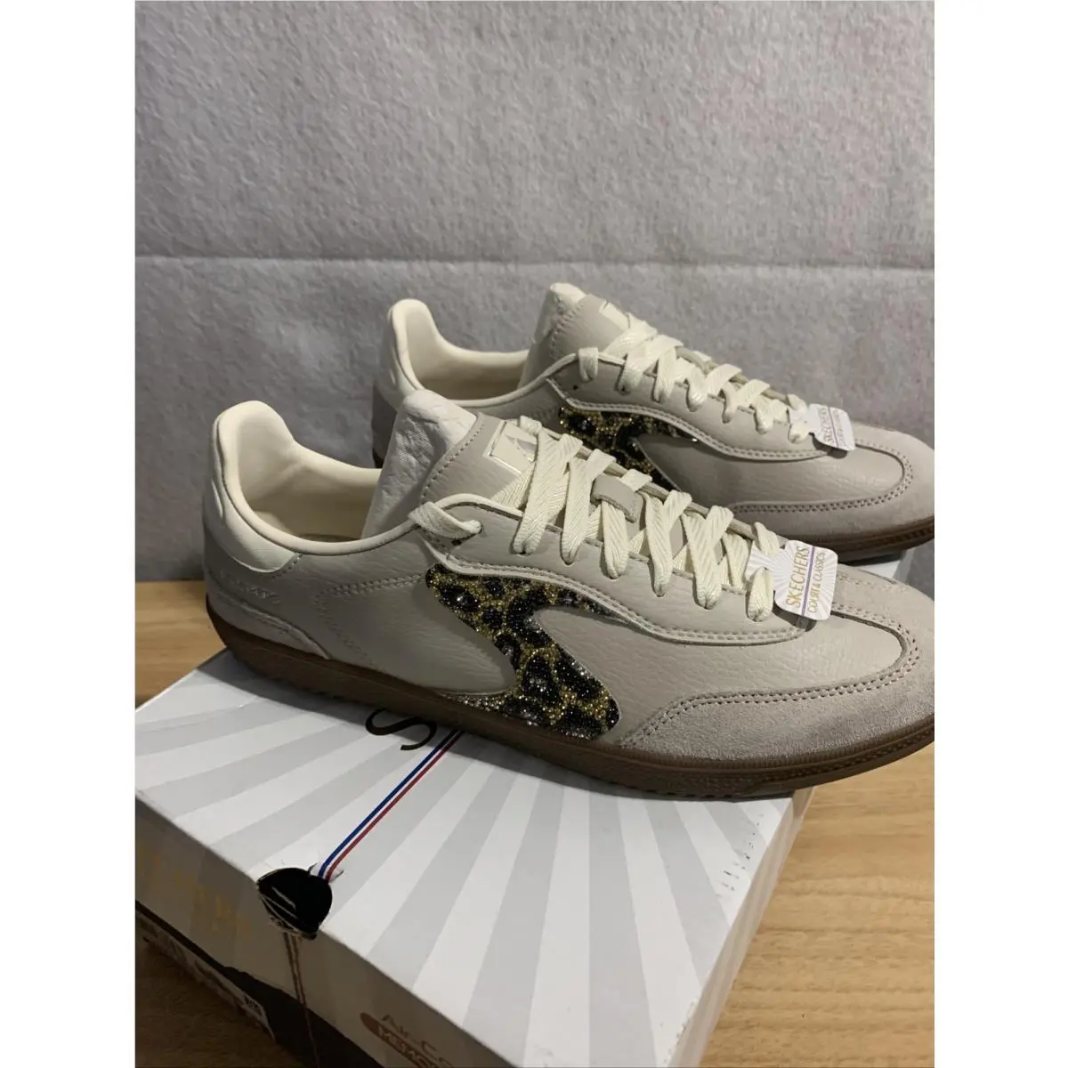 Skechers shoes - Skechers Shimmering Spots - Shimmering Spots - Beige (UPC: 198376899561) 1