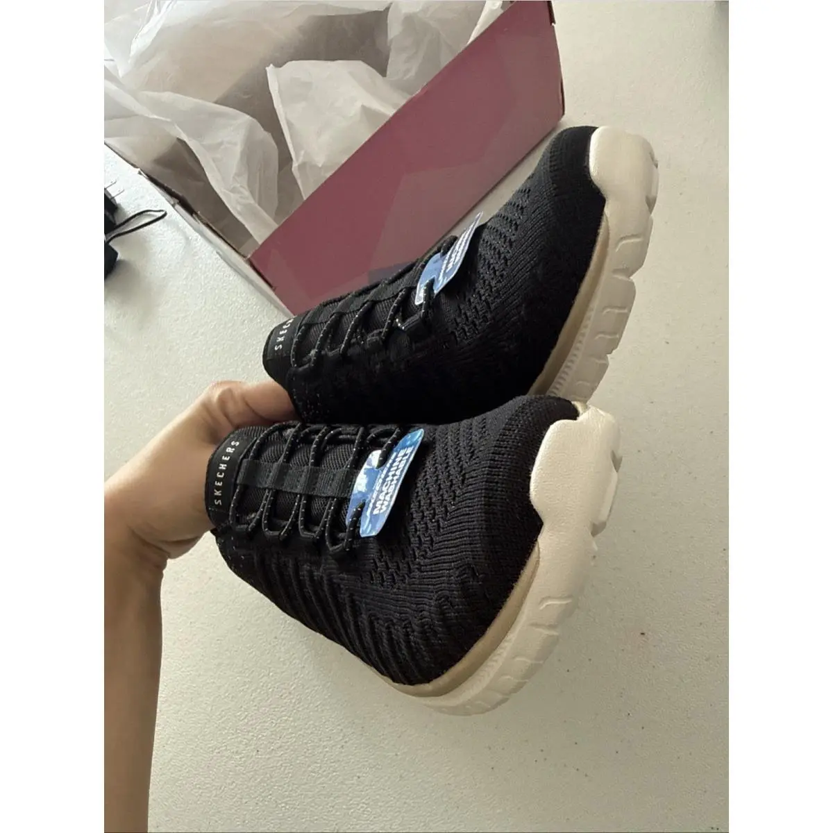 Skechers shoes - Skechers Memory Foam - Memory Foam - Black 8