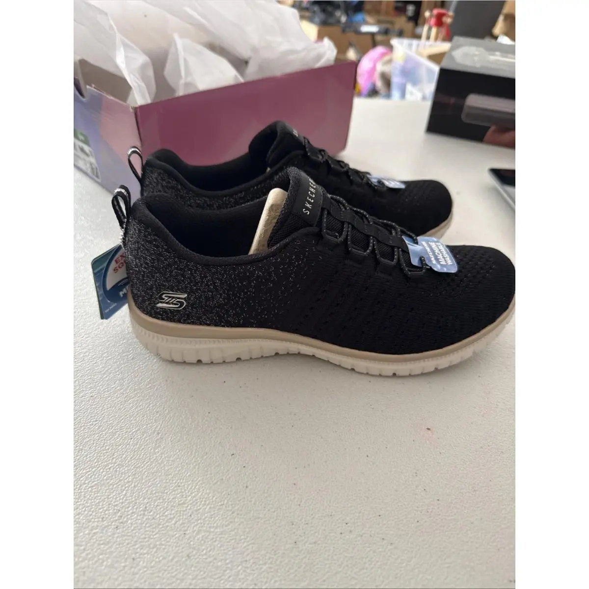 Skechers shoes - Skechers Memory Foam - Memory Foam - Black 0