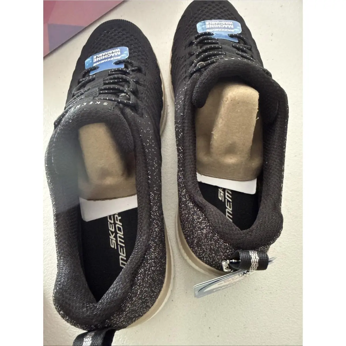 Skechers shoes - Skechers Memory Foam - Memory Foam - Black 6